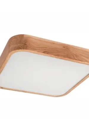 Envostar Gaspar plafoniera angolare legno 45x45 cm Economico
