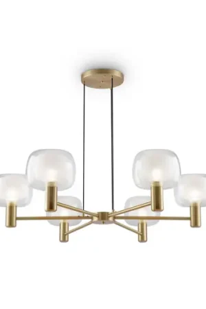 A Buon Prezzo Maytoni Vision lampada a sospensione, oro, 6 luci