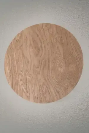 Envostar applique Rito, legno chiaro, Ø 30 cm Offerta Speciale
