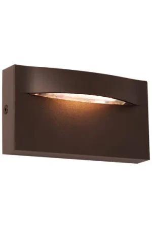 Applique da esterno a LED Vita, marrone ruggine, 13,7 x 7,5 cm Prezzo Basso