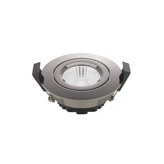 Spot LED da incasso a soffitto Diled, Ø 8,5 cm, 6 W, 3.000 K, cromo Promozione