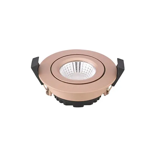 Spot LED da incasso a soffitto Diled, Ø 8,5 cm, 6 W, Dime LED, rosé Non Perdere