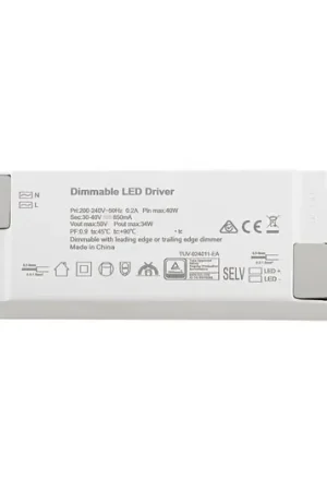 Driver LED Pannello Powerline CC, Triac, 34 W, 850 mA Direttamente Dal Produttore
