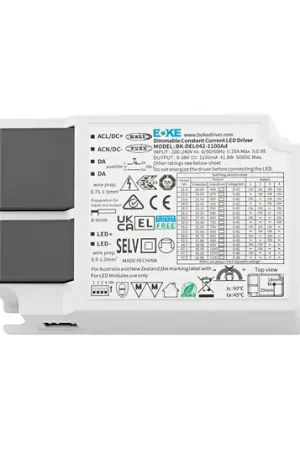 Driver LED Powerline Panel CC, Dali, 42 W, 450 - 1.100 mA Prezzo Basso