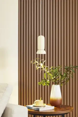 Compra Adesso Lindby lampada a sospensione Kerimi, crema, a 1 luce