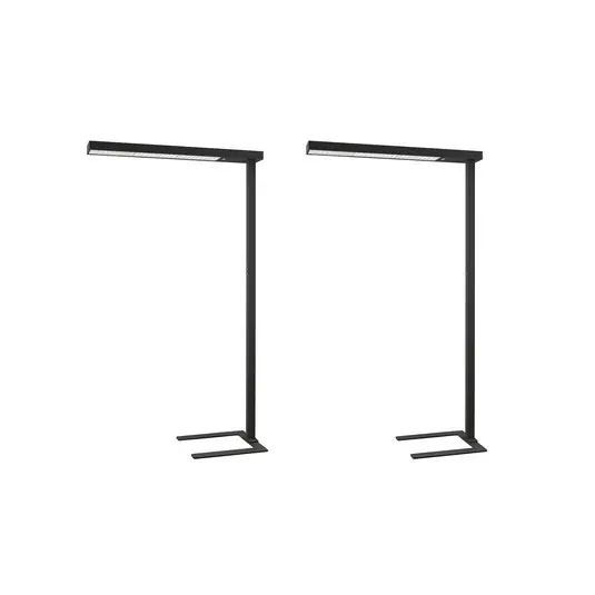 Spedizione Espresso Arcchio Lampada da terra per ufficio Susi a LED, set di 2, nero, sensore