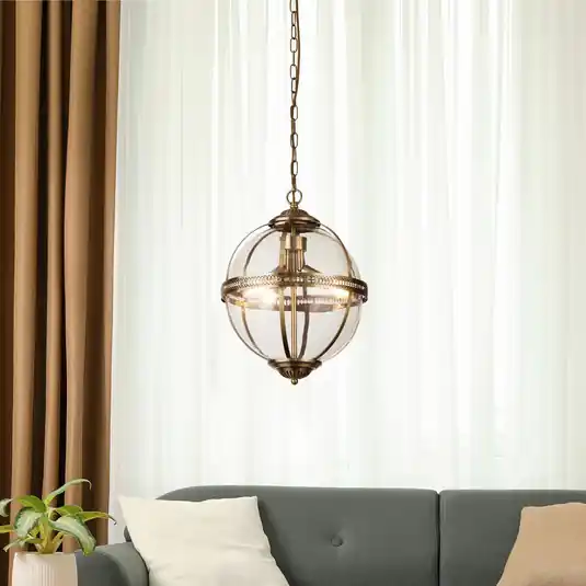 Lampada a sospensione Coronet, cromo Compra Oggi Stesso