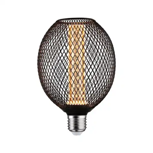 Occasione Paulmann LED MetallicGlow Globe LED a spirale E27 nero