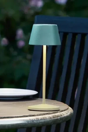 LOOM DESIGN Lampada da tavolo LED ricaricabile Modi Micro, IP65, verde Compra Online