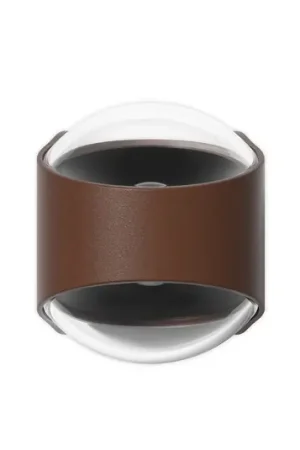 LOOM DESIGN Applique da esterni LED Saga, su/giù, corten Prezzo Conveniente