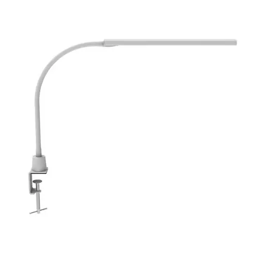 Lampada LED a morsetto MAULpirro, bianca, altezza 37 cm, dimmerabile Nuova Collezione