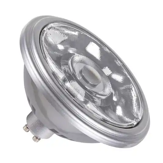 Soddisfatti O Rimborsati Lampadina LED a riflettore QPAR111 GU10 argento 12,5W 3000K 950 Lume