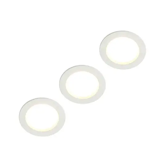 Arcchio Luci LED da incasso Milaine, bianche, dimmerabili, set di 3 Popolare
