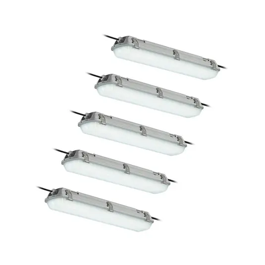 Più Venduto Lampada LED resistente all‘umiditá Arcchio, lunghezza 61,8 cm, set da 5
