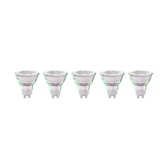 Spedizione Espresso Arcchio LED lampadina GU10 2,5W 4000K 450lm vetro set di 5