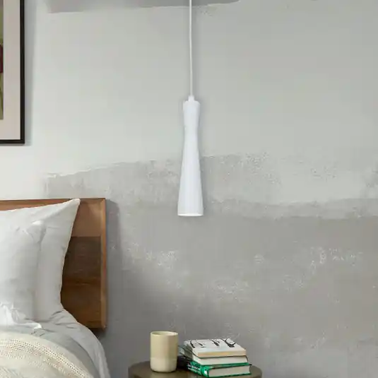 Occasione IT‘S ABOUT ROMI Lampada a sospensione Bordeaux, bianca, 1 luce
