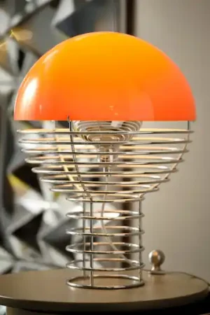 Lampada da tavolo VERPAN Wire Small, arancione Offerta