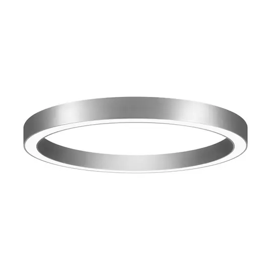 Reso Gratuito BRUMBERG Anello circolare a soffitto Ø 75 cm DALI argento 4000 K
