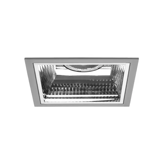 BRUMBERG Apollo Midi, sfaccettato, angolare, 3.500 K, argento Popolare