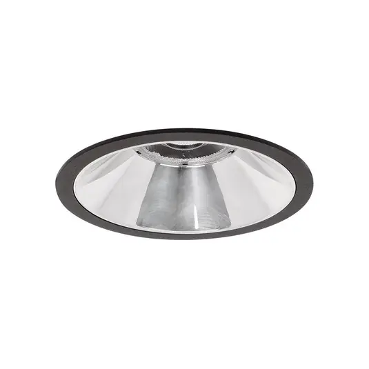 Compra Online BRUMBERG Apollo Midi riflettore liscio, rotondo, 4.000 K, nero