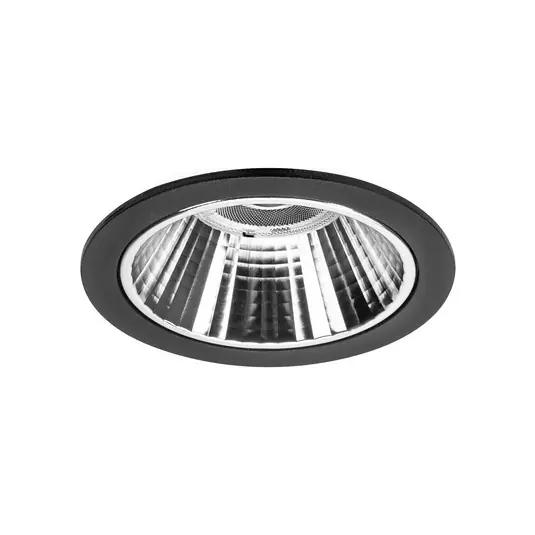 Reso Gratuito BRUMBERG Apollo Mini, sfaccettato, rotondo, 3.500 K, nero