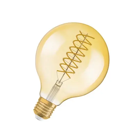 Compra Oggi Stesso OSRAM LED Vintage 1906, G125, E27, 8,8 W, dorata, 824, dimmerabile