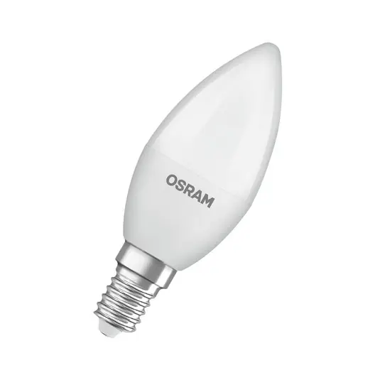 Offerta Limitata OSRAM LED Classic Star, candela, opaca, E14, 4,9 W, 4.000 K