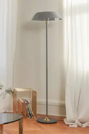 AYTM Cycnus, piantana, taupe, ferro, altezza 160 cm, E27 Nuova Collezione