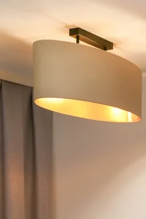 Envostar plafoniera Idun light beige 80cm materiale naturale vegan Prezzo Conveniente