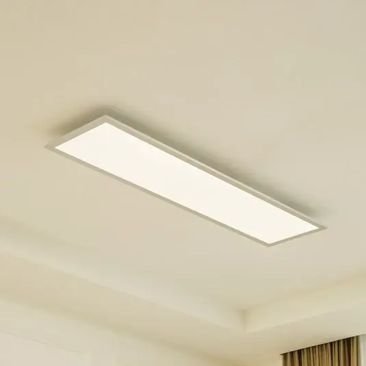 Quantità Limitata Pannello LED Arcchio Lyndra, 120 cm, argento, alluminio, dimmerabile, CCT
