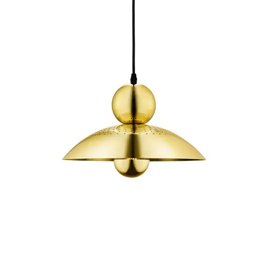 Lampada a sospensione Wanted, colore oro, ferro, Ø 32 cm Bestseller