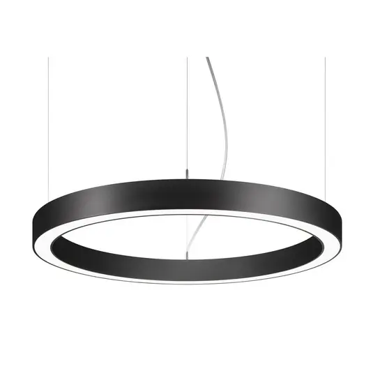 BRUMBERG Anello circolare Biro10 diretto Ø 60 cm DALI nero 840 Novità