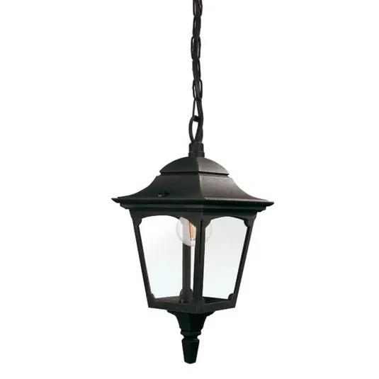 Nuovo Arrivo Chapel Mini lampada a sospensione da esterno, nero