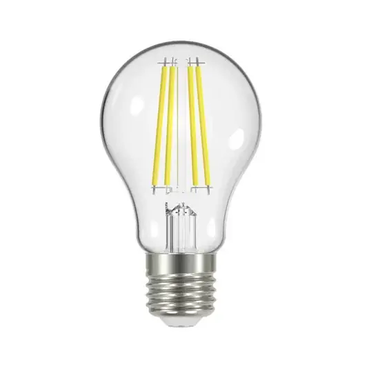 Lampadina LED, E27, A60, 3,8 W, filamenti, 2700 K, dimmerabile Nuovo Arrivo