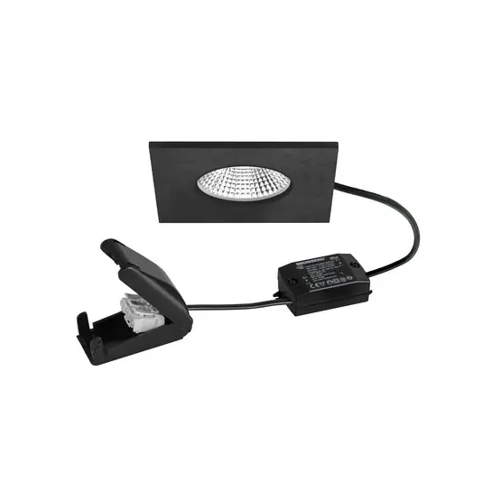 Consegna Rapida BRUMBERG Faretto LED BB21 IP65 Scatola di connessione on/off nero opaco
