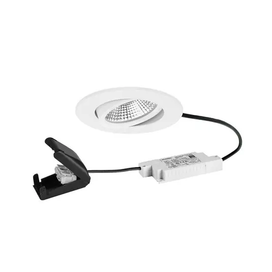 Ultimissimo Modello BRUMBERG BB23 Faretto LED IP65 dimmerabile scatola di connessione bianco