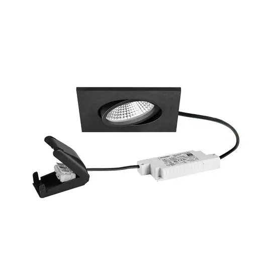 Popolare BRUMBERG BB25 faretto da incasso IP65 RC scatola di connessione nero opaco