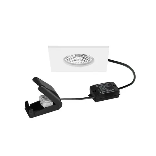 BRUMBERG Faretto LED BB21 IP65 Scatola di connessione on/off bianco Prezzo Conveniente