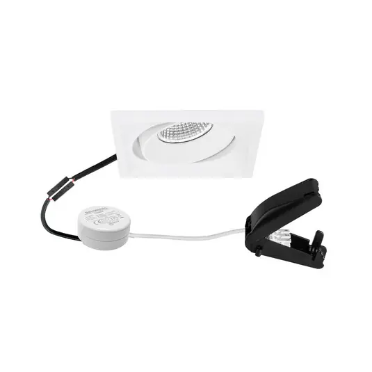 Must-Have BRUMBERG BB38 RC driver rotondo con scatola di connessione bianco
