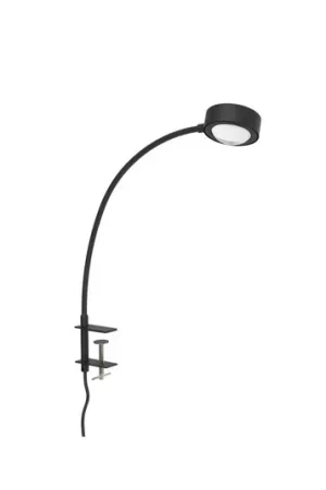 LightMe lampada da tavolo Powerlens Flex, a vite, nero Ordina Subito