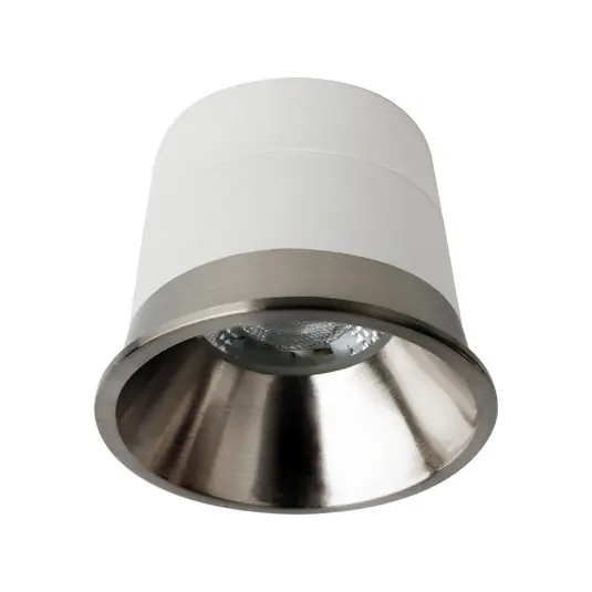 MEGATRON Modulo LED GU10 4,9W, anello superiore in titanio Nuova Collezione