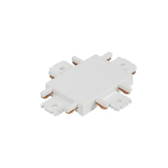 Sconto Connettore a croce Lindby Lumaro, bianco, plastica