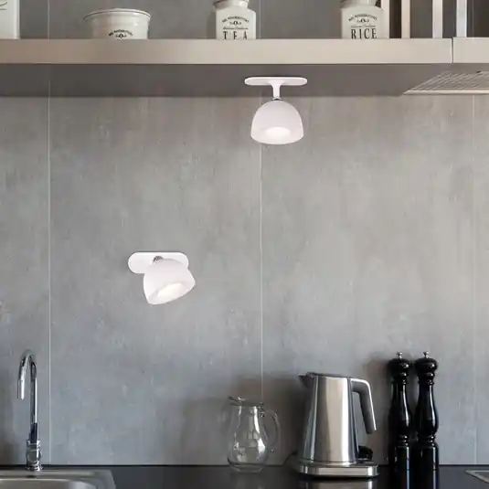 Offerta Lampada LED da tavolo Maxima, bianco, altezza 41 cm, plastica