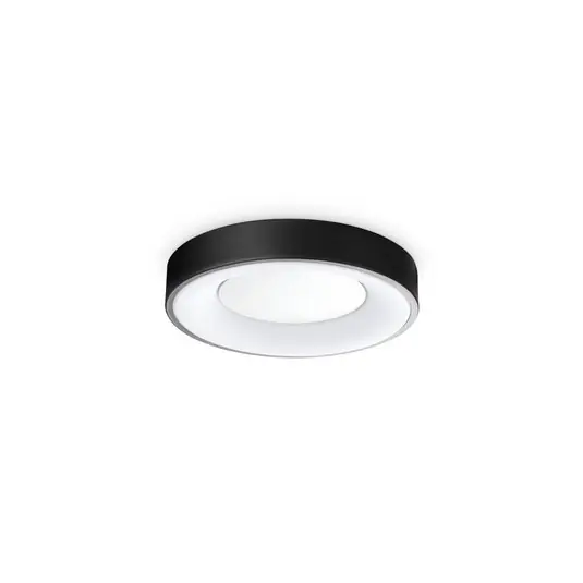 Ideal Lux Plafoniera LED Planet, nero, Ø 30 cm, metallo Vendita Finale