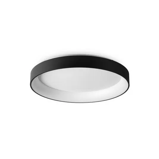 Ideal Lux Plafoniera LED Ziggy, nera, Ø 80 cm, metallo Sconto