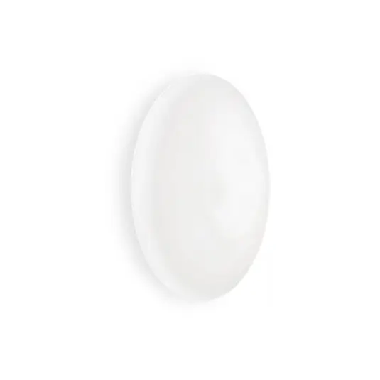 Nuova Collezione Ideal Lux Glory applique, vetro opalino, Ø 60 cm