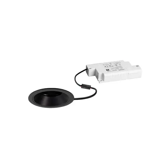 BRUMBERG Faretto da incasso a LED Binato dimmerabile 3000K nero Offerta Limitata
