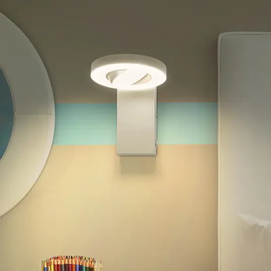 LEDVANCE Saturn CCT Farotto LED da parete, interruttore, bianco Direttamente Dal Produttore