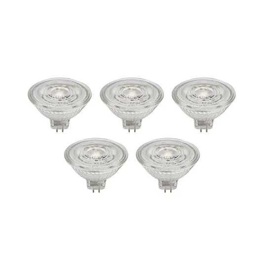 Lampadina LED a riflettore GU5.3 4.3W 345lm 36° chiaro 840 set di 5 Compra Oggi Stesso