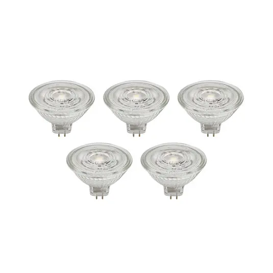 Lampadina LED a riflettore GU5.3 4.3W 345lm 36° chiaro 827 set di 5 Offerta Limitata